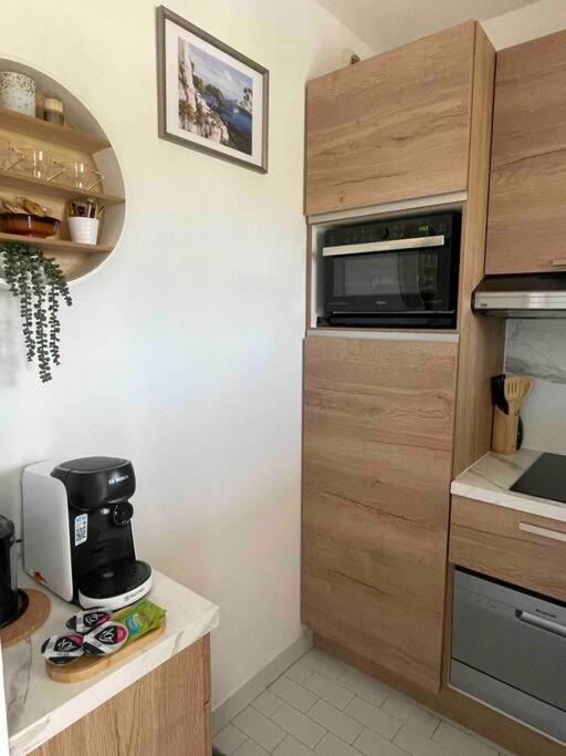 Studio Port Marina - Parking Prive, Climatise Au Ducal Villeneuve-Loubet Exteriör bild